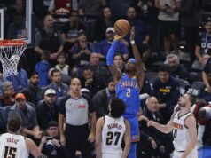 Os 2 últimos treys de Shai Gilgeous-Alexander levam o Thunder a superar o Nuggets.