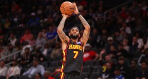 Os Hawks continuam lutando por uma vaga garantida nos playoffs contra os Nets.