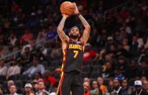 Os Hawks continuam lutando por uma vaga garantida nos playoffs contra os Nets.