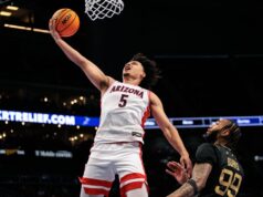 Um começo forte levou o Arizona a uma derrota fácil para a UCF na abertura do torneio Big 12.