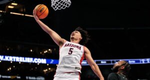 Um começo forte levou o Arizona a uma derrota fácil para a UCF na abertura do torneio Big 12.