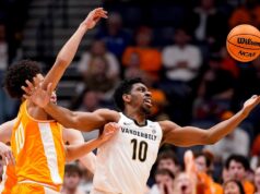 Vanderbilt derrotou o rival Tennessee pela segunda vez em uma semana.