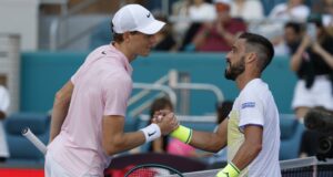 Janic Sner tenta o ‘Sunshine Double’ no Miami Open.