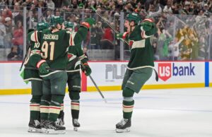 Vladimir Tarasenko levantou o Wild passado Stars em OT em um confronto central.