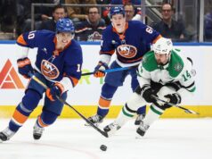 Os Islanders famintos pelos playoffs obtiveram uma vitória crucial contra o Sliding Stars.