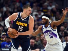 Nikola Jokic triplo-duplo leva Nuggets à frente do Jazz