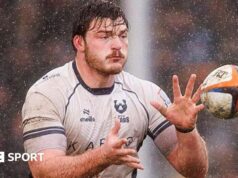 O Bristol Bears perdeu Pedro Rubio pelo resto da temporada devido a uma lesão no ligamento cruzado anterior