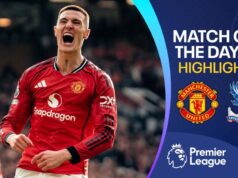 Cisco levou o Man Utd à vitória contra o Crystal Palace, de 10 jogadores.