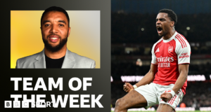 Equipe da semana de Troy Deeney: Pickford, Branthwaite, Saliba, Wilson, Fernandes, Ekitaike