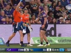 O capitão da tempestade está mancando devido a uma lesão