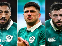 Six Nations 2026: Akey, O’Brien e Henso retornam à seleção da Irlanda