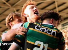 George Handy: Ala do Northampton busca triplo histórico com o Saints