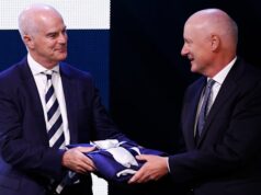 O novo presidente da AFL, Craig Drummond, sobre o trabalho com os clubes, o prazo inicial, o projeto de regras entre pai e filho e a academia ao substituir Richard Goyder