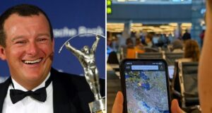 Uma família aleijada fica presa no Médio Oriente enquanto o Irão os ataca com mísseis