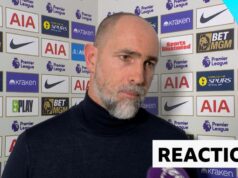 Premier League: Tottenham Hotspur 1-3 Crystal Palace – Igor Tudor reage após a partida