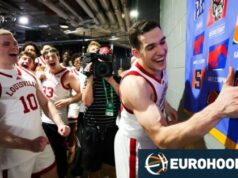 Sugris: Jogou bem e colocou o adesivo do Louisville no número 8 do ACC.