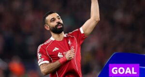 Liga dos Campeões: O atacante do Liverpool, Mohamed Salah, marcou seu 50º gol na Liga dos Campeões.