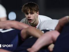 Lucas, estrela da união sub-20 de rugby da Inglaterra, foi emprestado ao Danny Care na sexta-feira