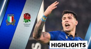 A Itália conquistou sua primeira vitória nas Seis Nações contra a Inglaterra.