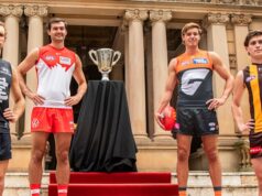 O chefe da AFL, Andrew Dillon, está de volta após a fratura de Peter V’landys