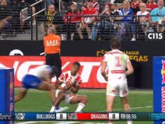 Crichton derrota sua estreia na NRL com um chute alto