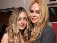 Nicole Kidman (Nicole Kidman), filha de 17 anos, Sunday Rose, por sugestão da mãe