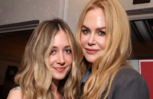 Nicole Kidman (Nicole Kidman), filha de 17 anos, Sunday Rose, por sugestão da mãe