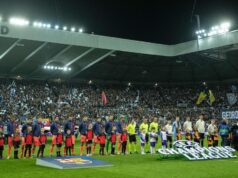 Err, errado, St James ‘Park … grande erro do torcedor