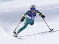 Michael Milton voltou a esquiar alpino na mesma montanha onde Lindsey Vonn caiu