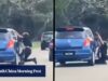 Clipe viral de homem malaio agarrado ao carro em movimento da ex-mulher leva à prisão em Johor