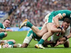 Jogos do Six Nations 2027: primeira partida Irlanda x Inglaterra