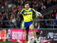 Matty Ashton: O extremo do Warrington Wolves está pronto para retornar após uma lesão prolongada no joelho.