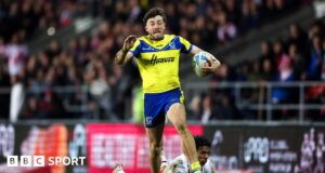 Matty Ashton: O extremo do Warrington Wolves está pronto para retornar após uma lesão prolongada no joelho.