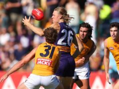 A estrela do Fremantle Dockers, Hayden Young, revela como ele aumentou seu QI no futebol ao ser demitido em 2025