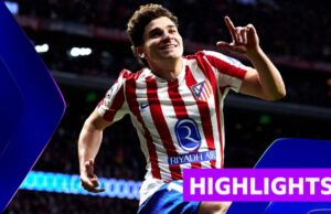 Destaques da Liga dos Campeões: O Atlético de Madrid colocou o Tottenham em desvantagem cinco vezes naquela noite para esquecer o goleiro Antonin Kinski.