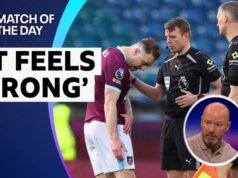 Jogo do dia: Alan Shearer na decisão do handebol do Burnley VAR