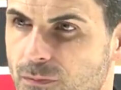 Arteta, surpreso na sala de imprensa: “Olhos pretos?”
