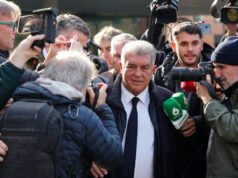 O juiz se recusou a processar a denúncia contra Laporta