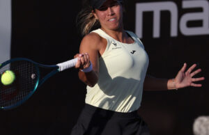 Bozas se despede de Indian Wells após perder para a tcheca Noskova no segundo turno