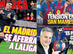 Capas após a dolorosa vitória do Real Madrid
