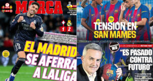 Capas após a dolorosa vitória do Real Madrid