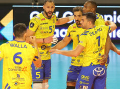 Estará nas quartas de final da Liga dos Campeões do CEV pela segunda vez