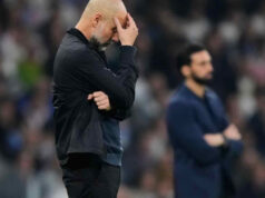 0/6 na Premier League na primeira mão das oitavas de final da Liga dos Campeões