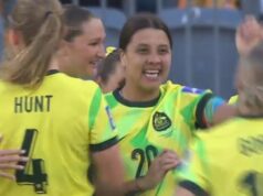 O australiano marcou o primeiro gol