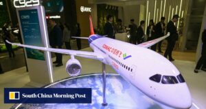 As metas do jato de 5 anos da China visam a produção do C919, um novo motor e menos dependência