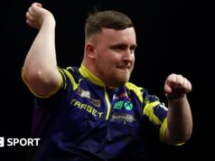 Resultados da Premier League Darts 2026: Luke Littler estraga a festa galesa com vitória em Cardiff