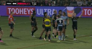 Kenny repreende Ramien pela explosão cerebral