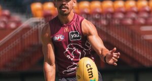 A estrela do Brisbane Lions, Charlie Cameron, está motivado para provar seu valor na tentativa de hat-trick da bandeira