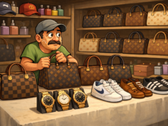 Produtos falsificados levam dono de loja ao cais