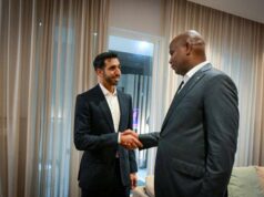 Shakhbut bin Nahyan discute desenvolvimentos regionais com Zâmbia e Moçambique